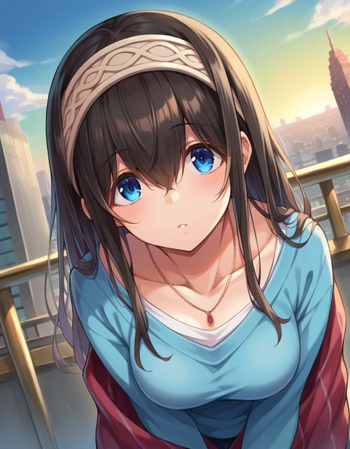 Fumika Sagisawa (鷺沢文香) - Idolmaster (アイドルマスター) by nnk245 on Tensor.Art