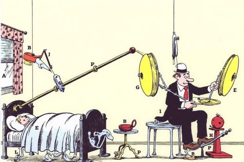 Rube Goldberg 1 CapD6Cos5 2025-02-10 23:04:13 by NobodyButMeow on Tensor.Art