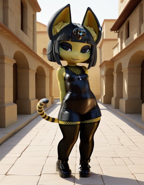 Goth Ankha by Boxtel on Tensor.Art