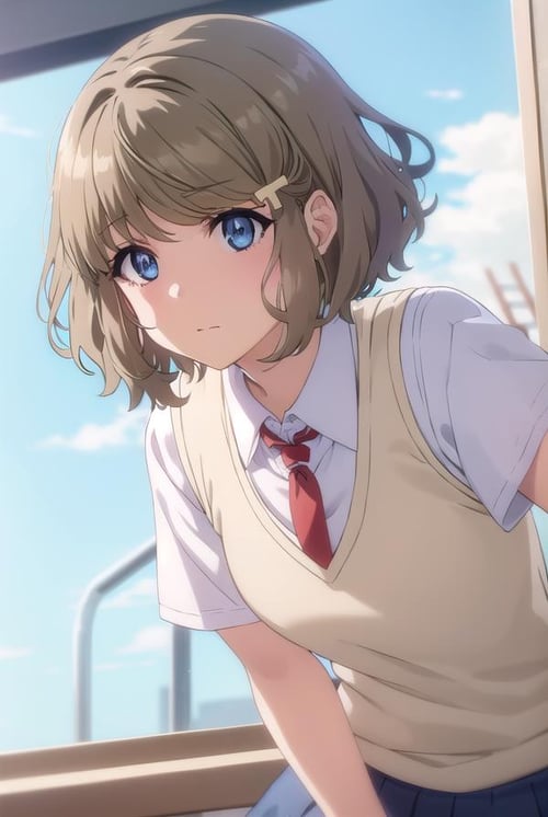 Tomoe Koga (古賀 朋絵) - Aobuta Rascal Does Not Dream of Bunny Girl Senpai (青春ブタ野郎はバニーガール先輩の夢を見ない) by Sol Eternelle on Tensor.Art