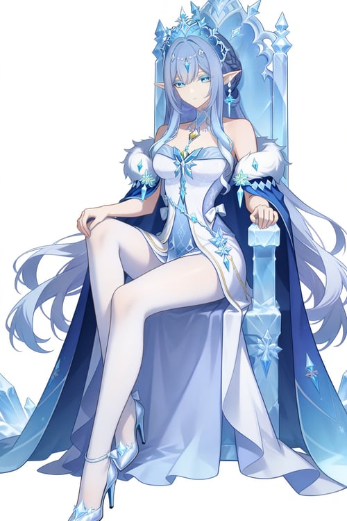 DJ_至冬女皇-冰神-安娜丝塔夏·费奥多罗夫娜·雪奈茨娜娅 by DJ大江东去小号2 on Tensor.Art