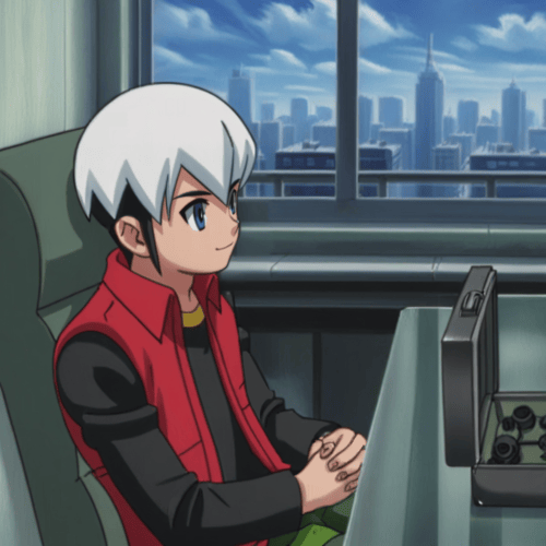 Eugene Chaud / Enzan Ijuin - MegaMan NT Warrior by tibaltcosmos on Tensor.Art