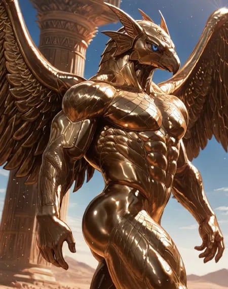 Horus (Gods of Egypt) (Pony) (AD)  by user_720431629750874608 on Tensor.Art