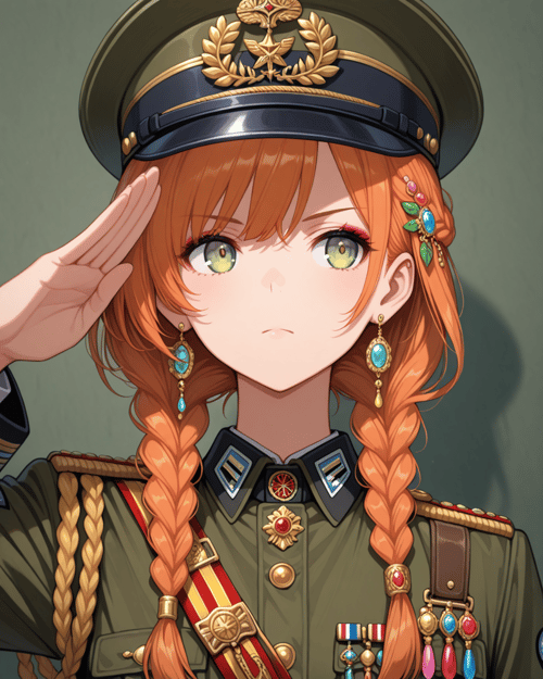 Over-Accessorizing Portrait by user_758259292217423395 on Tensor.Art