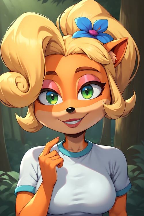 Coco Bandicoot (Crash Nitro Kart) - COMMISSION LoR by KillerUwU13_AI on Tensor.Art