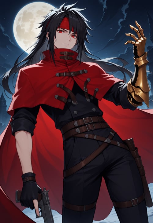 Vincent Valentine (Final Fantasy VII) [Illustrious by SilverKoray on Tensor.Art