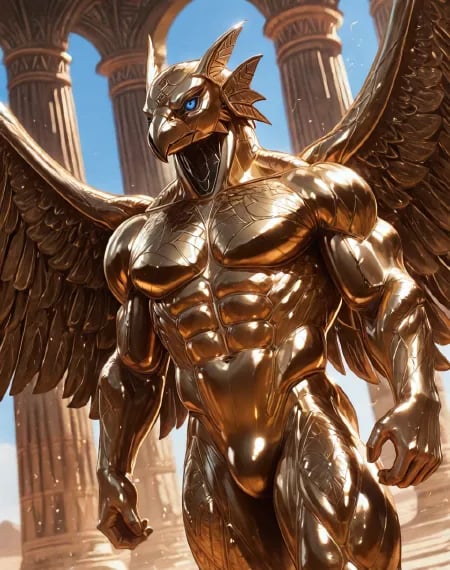 Horus (Gods of Egypt) (Pony) (AD)  by user_720431629750874608 on Tensor.Art