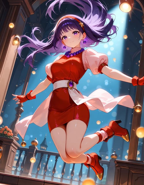 麻宮アテナ(Asamiya Athena)-THE KING OF FIGHTERS'96- by jewel-pt on Tensor.Art