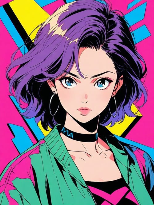 Illustrious 80s Anime Revival | Classic Anime by Nova Icon AI  on Tensor.Art