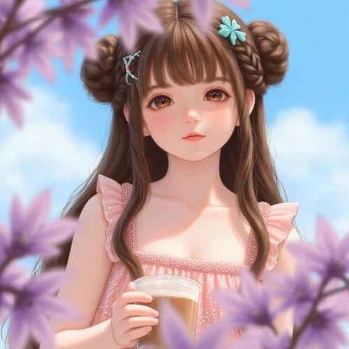 粒突箱鲀F.1 泡泡女孩 by 粒突箱鲀点点 on Tensor.Art