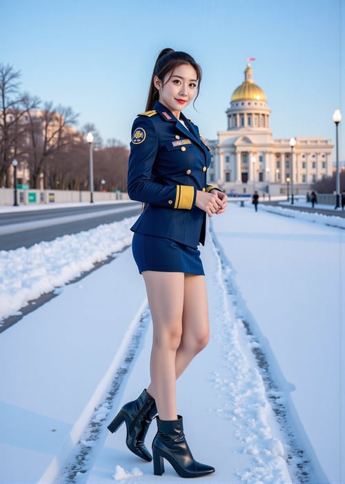 Military Woman + Hyper Realistic by Ai Lover on Tensor.Art