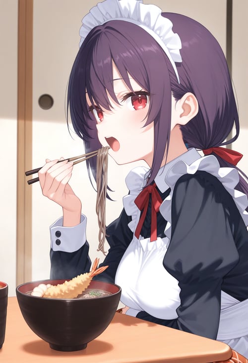 soba / shrimp tempura / 年越しそば / 天ぷらそば / 大晦日 / 蕎麦 by nnk245 on Tensor.Art