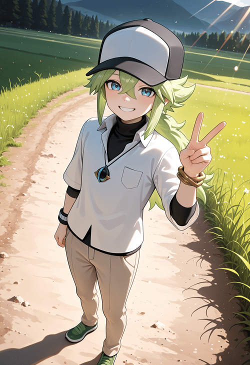 N - Pokemon black/white - Illustrious by Min on Tensor.Art