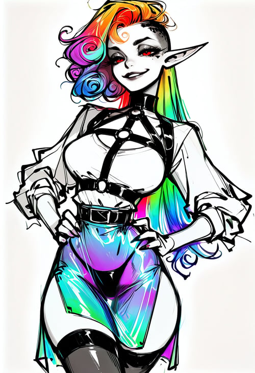 FashionSketch for ANIMA by inknoir on Tensor.Art