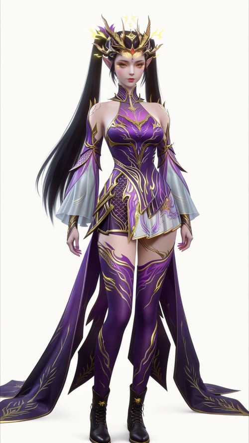 DJ_紫妍-新建模-龙皇-斗破苍穹 by DJ大江东去 on Tensor.Art
