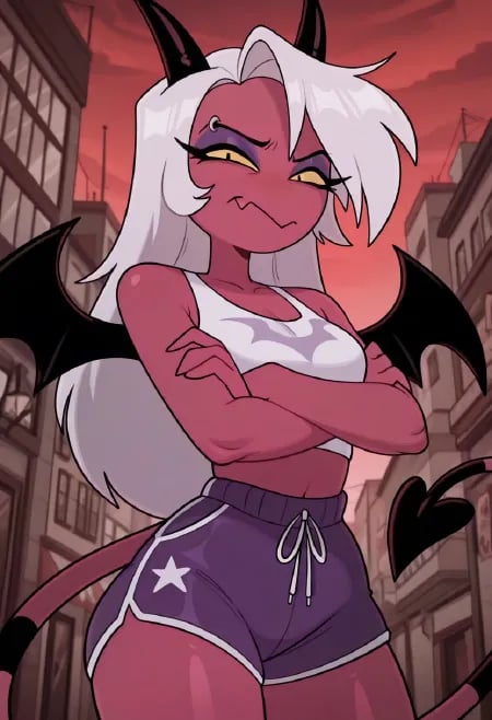Tall Lady Whatshername/Intern 4 - Helluva Boss by user_720431629750874608 on Tensor.Art
