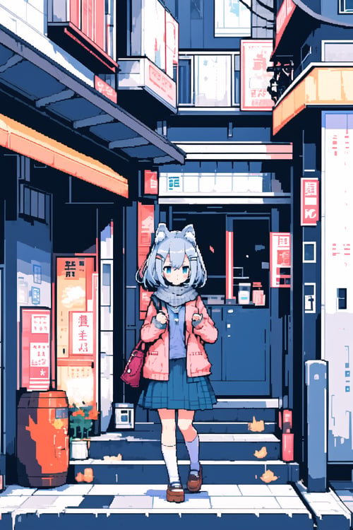 像素世界 pixel world by DYSF_君君 on Tensor.Art