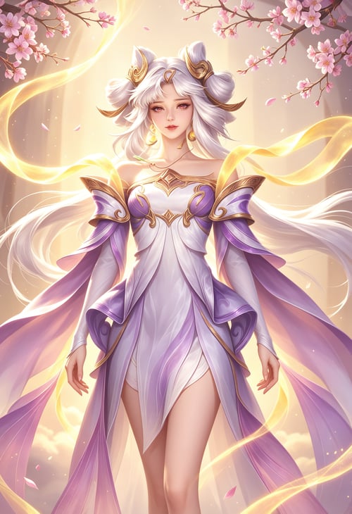 嫦娥原皮 光脚-Illustrious光辉 by 云落 on Tensor.Art