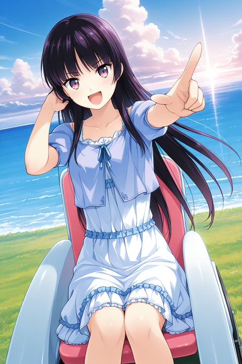 羽々音 小鳥（この大空に、翼をひろげて）/ Kotori Habane (If My Heart H by azrakuC on Tensor.Art