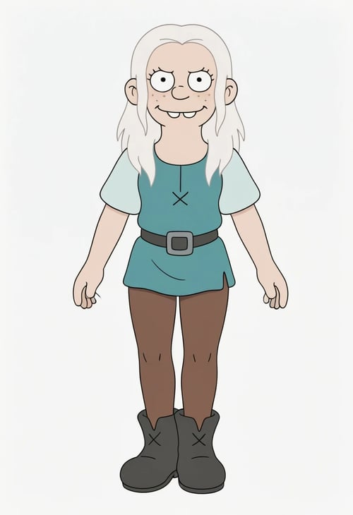 Bean ( Disenchantment ) by Heart Shaped Box on Tensor.Art