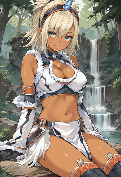 Monster Hunter-Goushu Kirin Armor (キリン-ブリッツ装備)pony by miaomiao on Tensor.Art