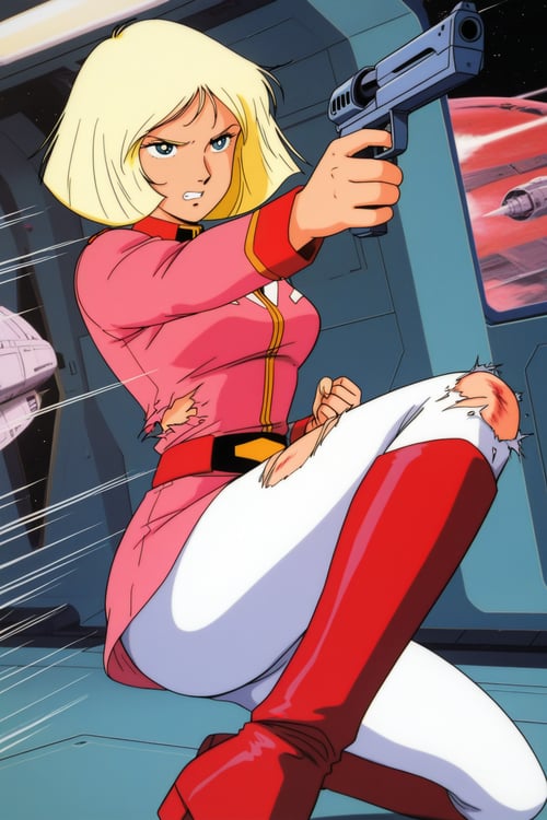 Sayla Mass セイラ・マス  Mobile Suit Gundam 機動戦士ガンダム by user_853931801855396637 on Tensor.Art