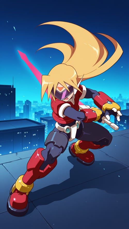 Girouette (+Model Z) - Megaman ZX by bfai on Tensor.Art