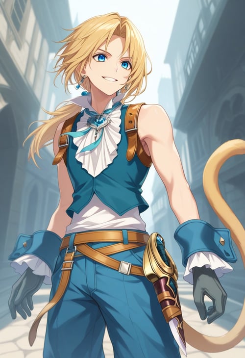 Zidane Tribal - Final Fantasy IX / Dissidia by 第十三月 on Tensor.Art