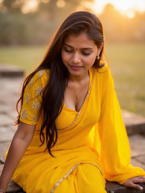 Saree Poses✨💛 by BeuT_Ai on Tensor.Art