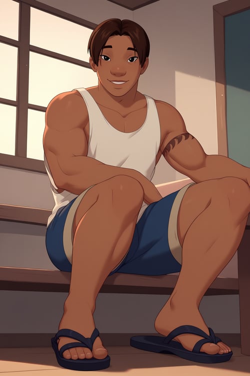 David Kawena (Lilo & Stitch) - Comission LoRA Pony by KillerUwU13_AI on Tensor.Art