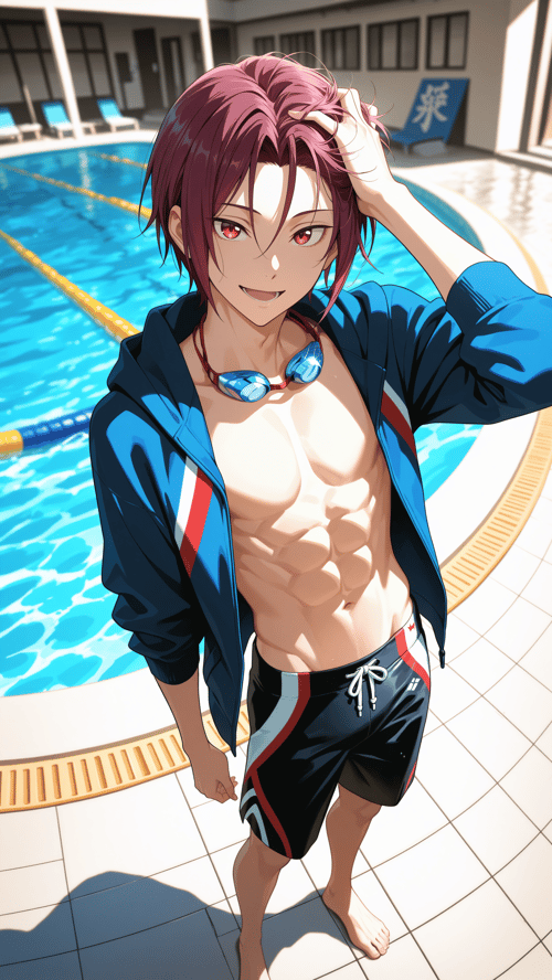 Rin Matsuoka - Free! by Min on Tensor.Art