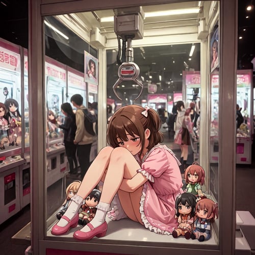 crane game / claw machine / ufo catcher by yy on Tensor.Art