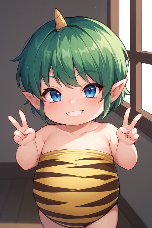 Jariten (Urusei Yatsura) - Comission LoRA PonyXL by KillerUwU13_AI on Tensor.Art