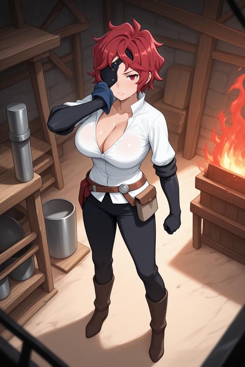 Hephaestus/Hephaistos ヘファイストス(DanMachi) - Novowels by Ttan on Tensor.Art