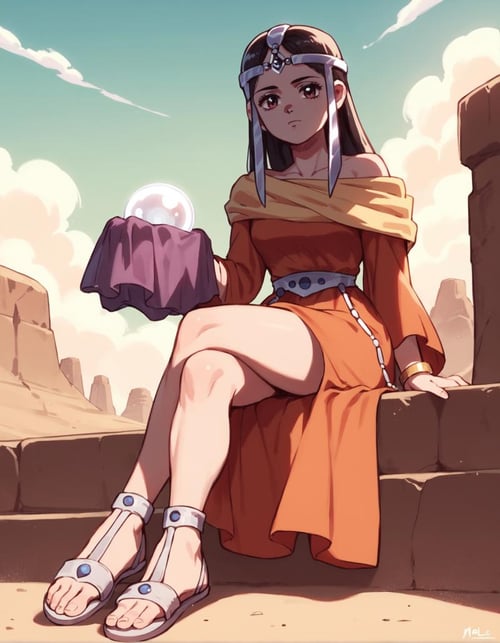 Merle (Dragon Quest: The Adventure of Dai) Pony by Ttan on Tensor.Art