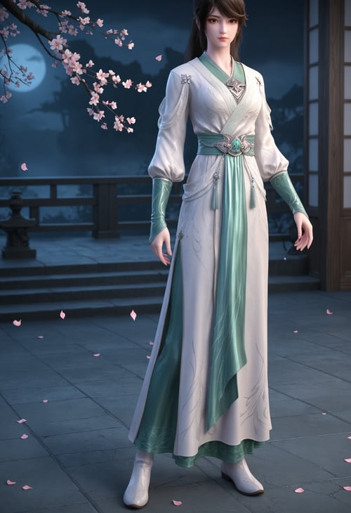 深空彼岸 姜清瑶 女剑仙-国漫-Illustrious光辉 by 云落 on Tensor.Art