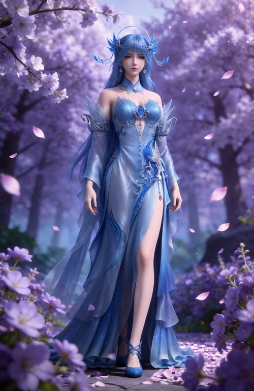 完美世界-蓝仙 by 天海TianHai on Tensor.Art