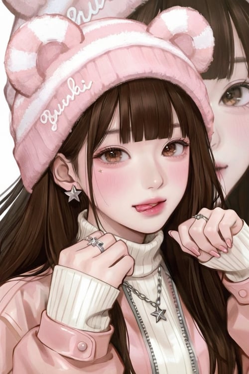 pretty girl ; by cougar by unciaツ on Tensor.Art