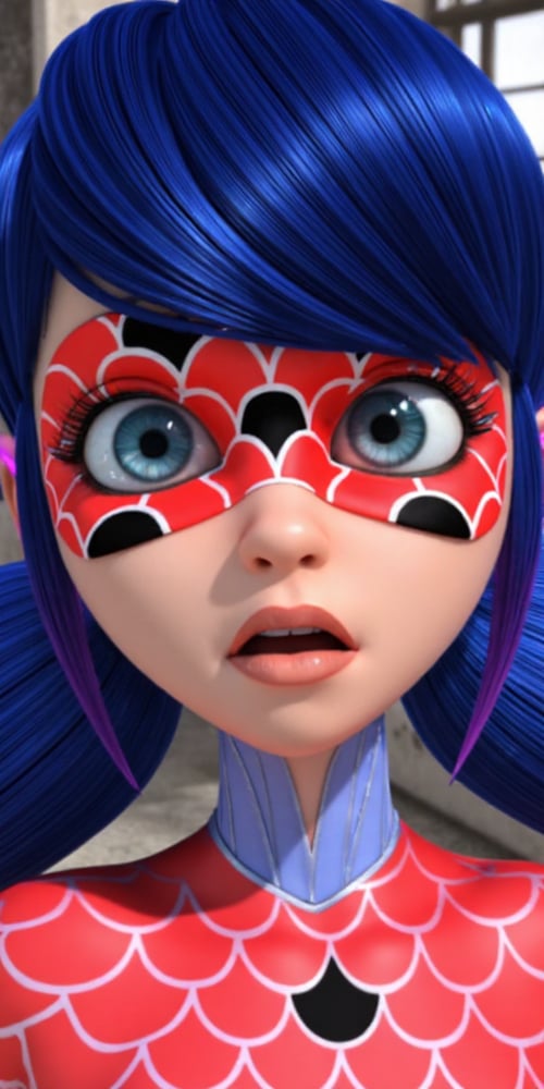 Aquabug S1-5, Ladybug, Miraculous, Flux  by Tetete on Tensor.Art