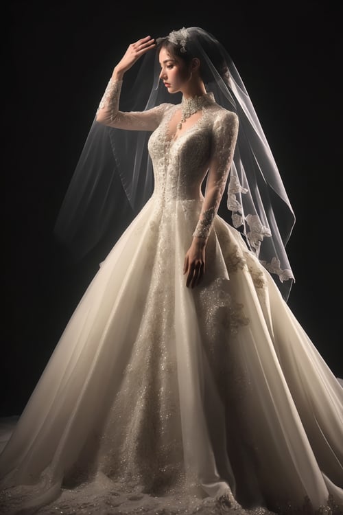 wedding dress set by miaomiao on Tensor.Art