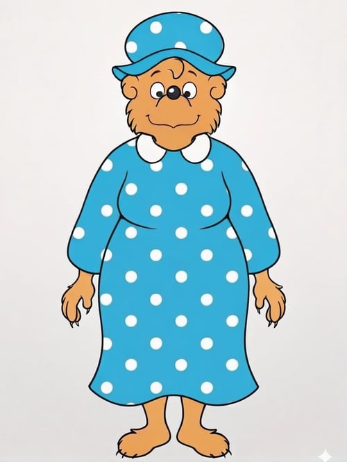 Mama Bear ( Berenstain Bears ) by Heart Shaped Box on Tensor.Art