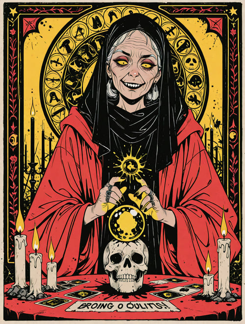 Arcana Press - A Vintage Pulp Horror / Comic Style by Dragon Shiryū on Tensor.Art