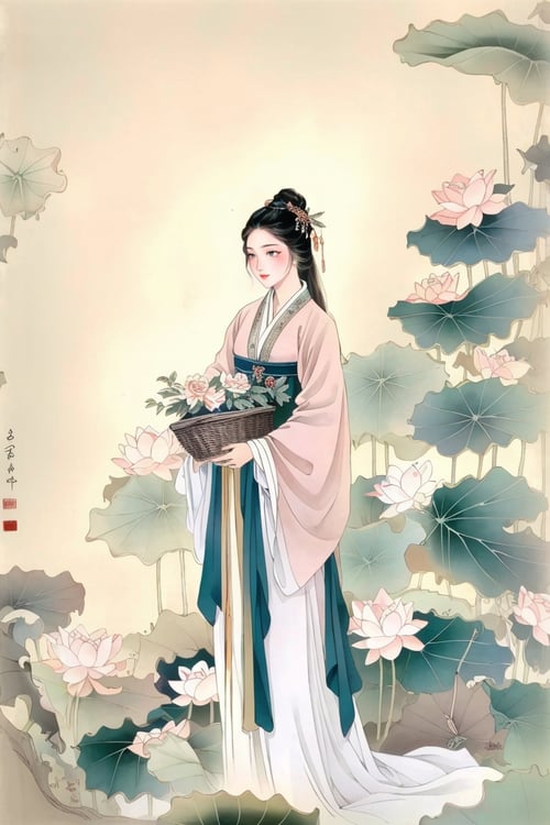 古画-美人图-BeautyMap by 师叔 on Tensor.Art