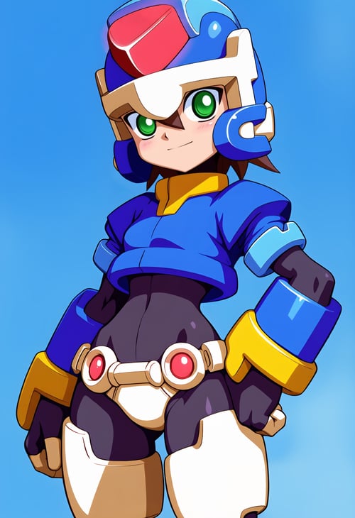 Model X - Mega Man Zx by MightyCrimson on Tensor.Art
