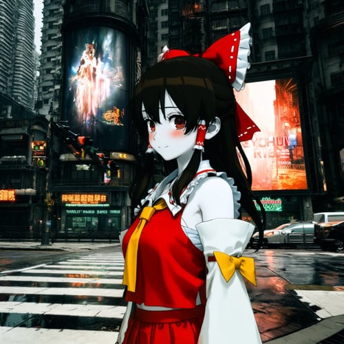 Cyberpunk City (Stellar Blade: Blood Rain) by 鬼畫符 on Tensor.Art