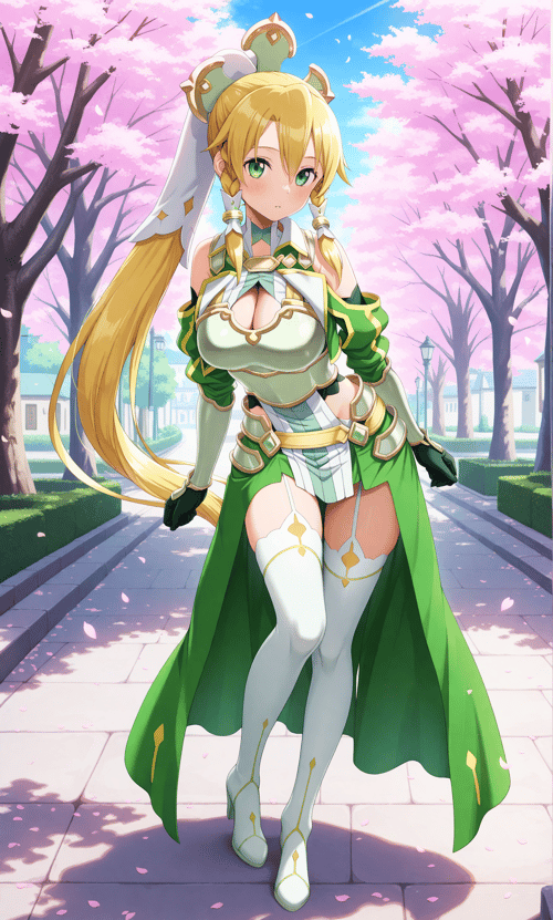 [ILLUST] Leafa | Sword Art Online : Alicization by scarxzys_ on Tensor.Art