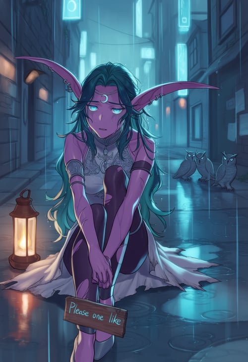 Tyrande Whisperwind [Anima] by DuglasKele on Tensor.Art