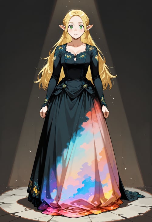 Black Opal Dress by miaomiao on Tensor.Art