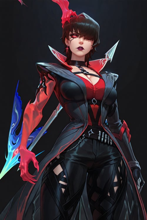 Shauna Vayne Demoncursed | League of Legends by SoliGFlamer on Tensor.Art