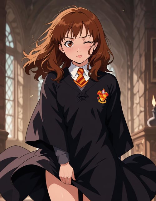 Hermione Granger / Hogwarts Outfit by user_758259292217423395 on Tensor.Art